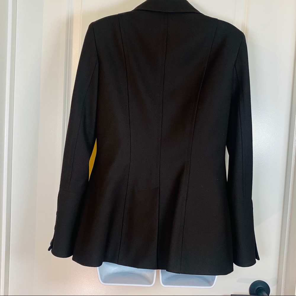 Etcetera Black Blazer Jacket Size 6 - image 8